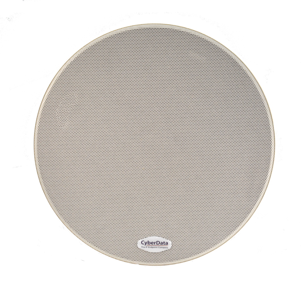 CyberData Analog Ceiling Speaker 25V/70V/8 Ohm